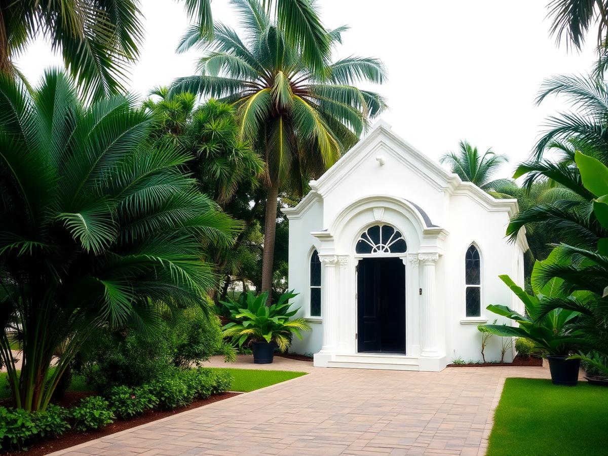 Chapel within Garden of Peace Memorial Park
